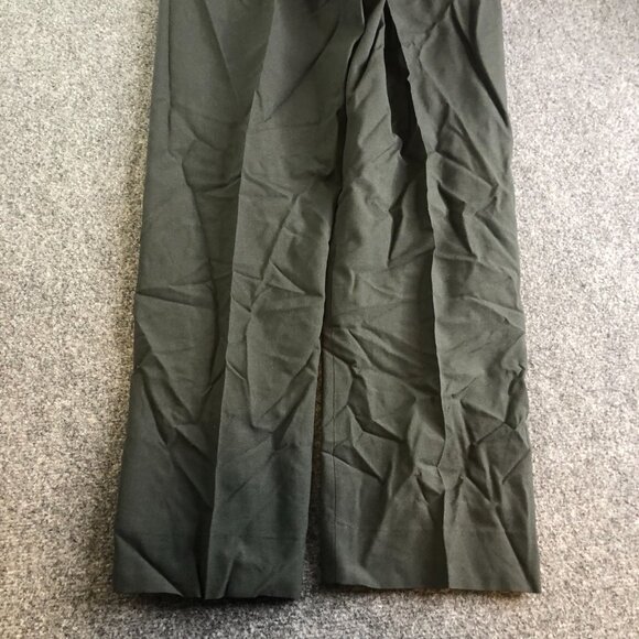 Tropical AG 344 Military Dress Pants Mens 30x30 Green Wool Blend 60s Vietnam - Picture 12 of 13